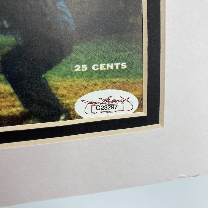 Eddie Mathews Signed 1954 Sports Illustrated First Issue JSA COA