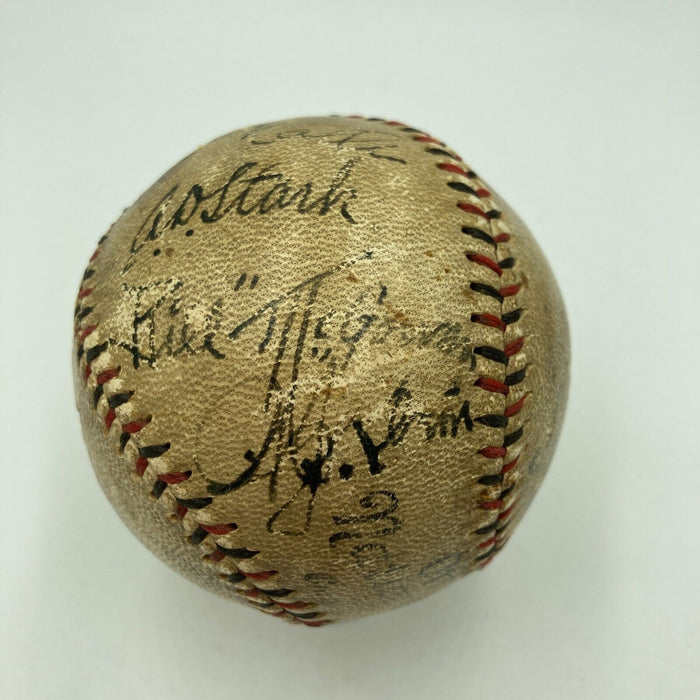 1931 World Series Game Used Baseball Signed By Bill Klem & Bill Mcgowan JSA COA