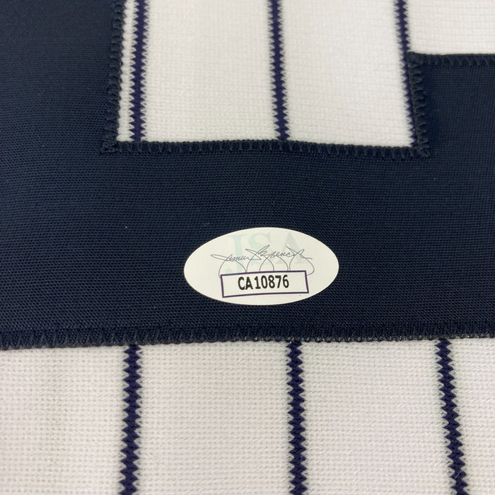 Ivan Rodriguez Signed Authentic 2008 New York Yankees Jersey JSA Sticker