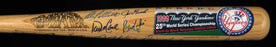 Beautiful 1999 NY Yankees World Series Champs Team Signed Bat Derek Jeter PSA