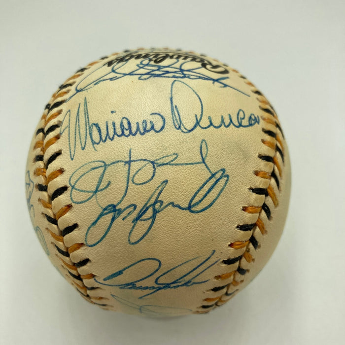 1994 All Star Game National League Team Signed Baseball Barry Bonds PSA DNA COA