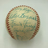 1960's St. Louis Cardinals Old Timers Day Signed Baseball Dizzy Dean Musial JSA