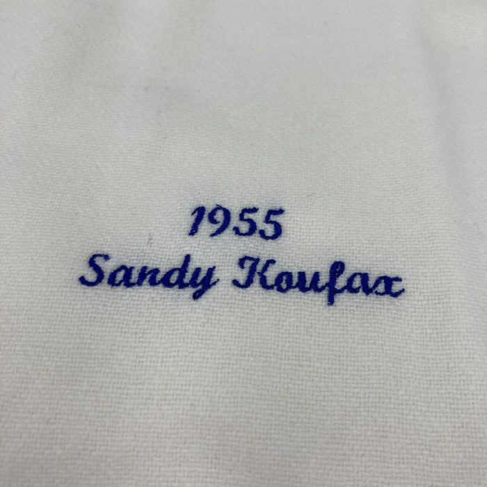 Sandy Koufax Signed 1955 Brooklyn Dodgers Mitchell & Ness Jersey Fanatics & MLB