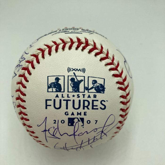 2007 All Star Game Futures Game Team Signed Baseball Joey Votto MLB Authentic