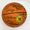 Bill Russell Red Auerbach Boston Celtics HOF Legends Signed Basketball Beckett
