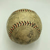 Babe Ruth Lou Gehrig Jimmie Foxx George Sisler Eddie Collins Signed Baseball PSA