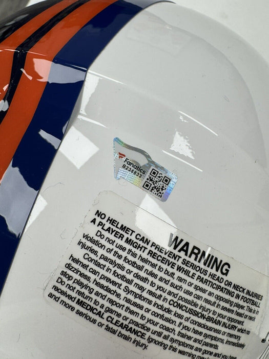 Peyton Manning Signed Indianapolis Colts Denver Broncos STAT Helmet Fanatics