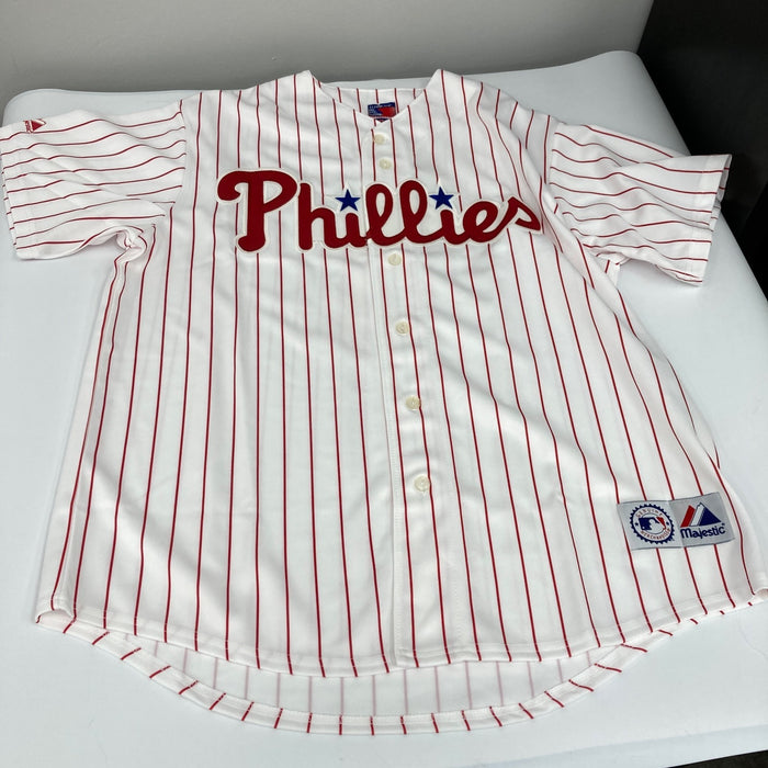 Ryan Howard Signed & Inscribed "58 HR's" Philadelphia Phillies Jersey With COA