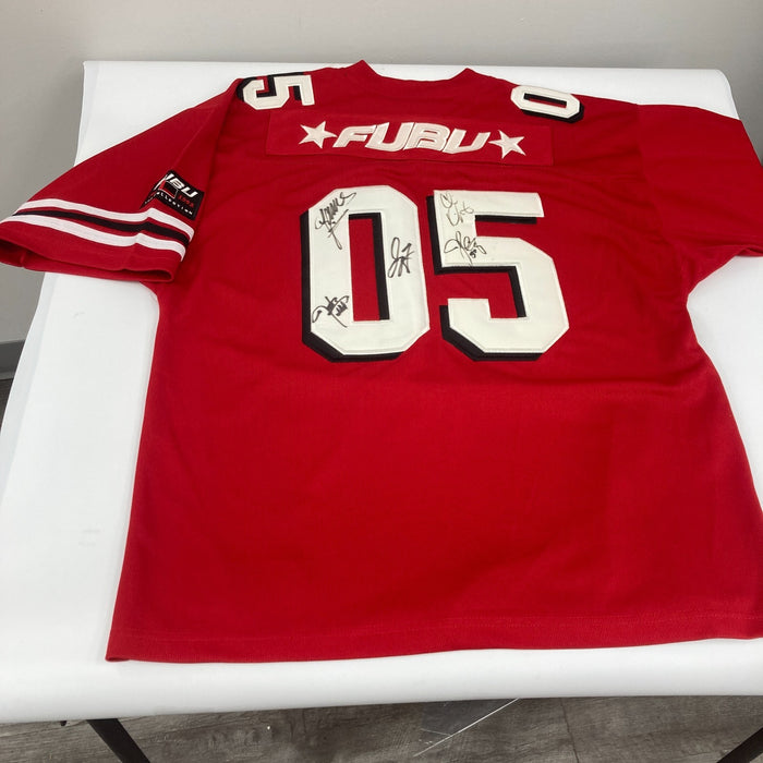 Justin Timberlake NSYNC Band  Signed FUBU Jersey 5 Sigs JSA COA
