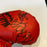 Ring Magazine Fighter Of The Year Multi Signed Boxing Glove JSA