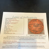 1992-93 Portland Trail Blazers Team Signed NBA Basketball Clyde Drexler JSA COA