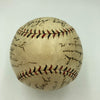 Beautiful 1928 Cincinnati Reds Team Signed NL Baseball Eppa Rixey JSA COA