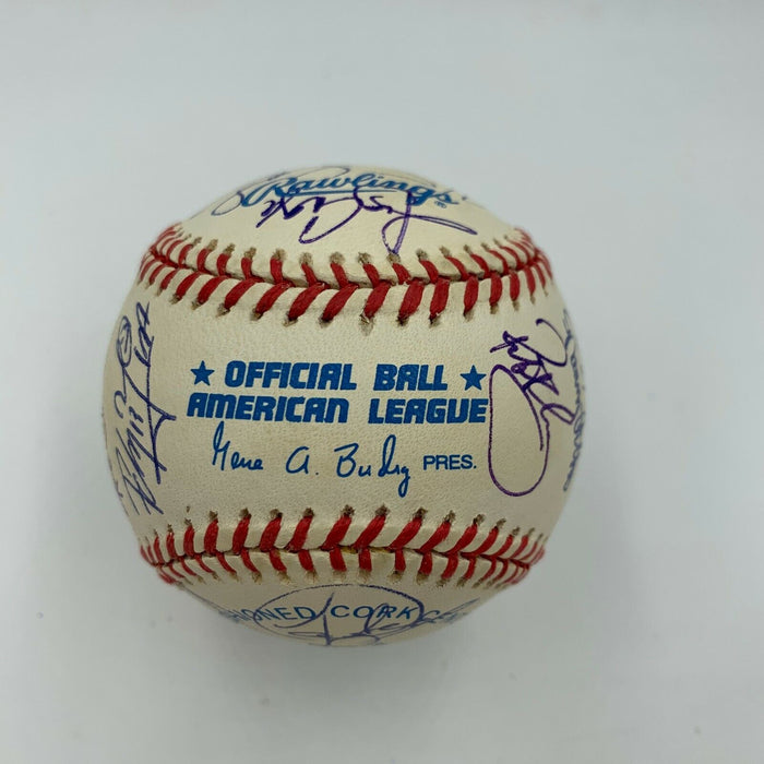 Ken Griffey Jr. & Alex Rodriguez 1998 Seattle Mariners Team Signed Baseball PSA