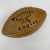 1968 Philadelphia Eagles Signed Vintage Wilson Football 50+ Sigs JSA COA