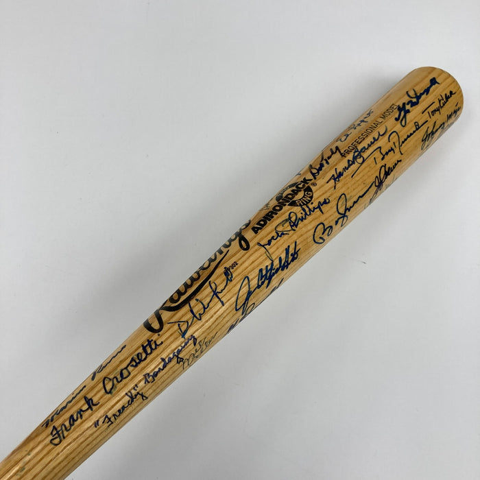 New York Yankees Hall Of Famers & Legends Signed Baseball Bat 40+ Sigs JSA COA