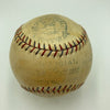 Lefty Grove Playing Days Signed 1929 American League Baseball JSA COA