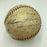 Babe Ruth & Chicago Cubs 1932 World Series Called Shot Signed Baseball PSA DNA