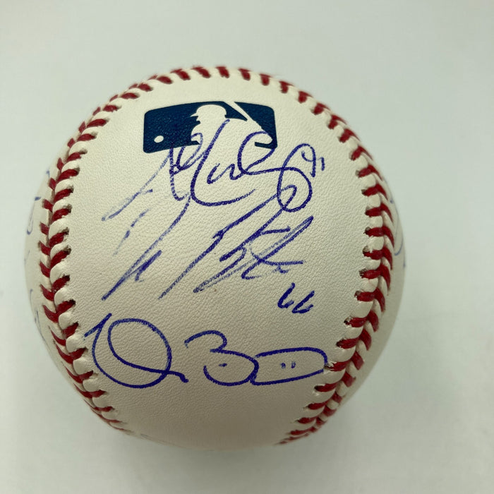 2013 Boston Red Sox World Series Champs Team Signed Baseball JSA COA