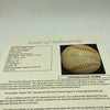 Beautiful Honus Wagner Single Signed Baseball JSA COA