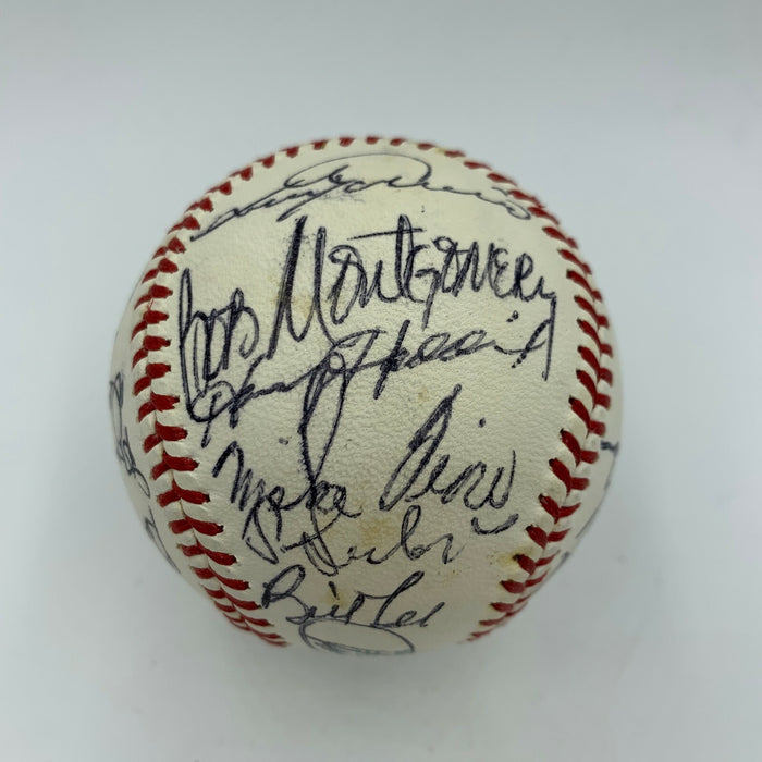 Beautiful 1971 Boston Red Sox Team Signed American League With Carl Yastrzemski