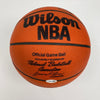 1983-84 Philadelphia 76ers Team Signed Vintage Game Issued Basketball JSA