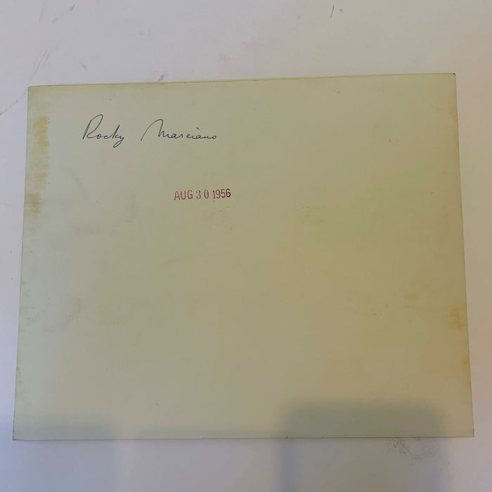 Extraordinary Rocky Marciano Signed 1952 National League Baseball With JSA COA