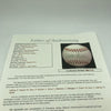 Pie Traynor Lefty Grove Joe Dimaggio Hall Of Fame Multi Signed Baseball JSA