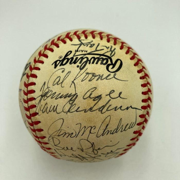 1969 New York Mets WS Champs Team Signed Baseball Tom Seaver Nolan Ryan JSA COA