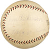 Hack Wilson Rogers Hornsby 1929 Chicago Cubs Murderer’s Row Signed Baseball PSA