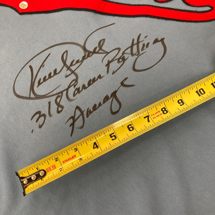 Magnificent Kirby Puckett .318 Batting Average Signed Minnesota Twins Jersey JSA