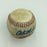 Austin Meadows Pre Rookie Signed Game Used Minor League Baseball With JSA