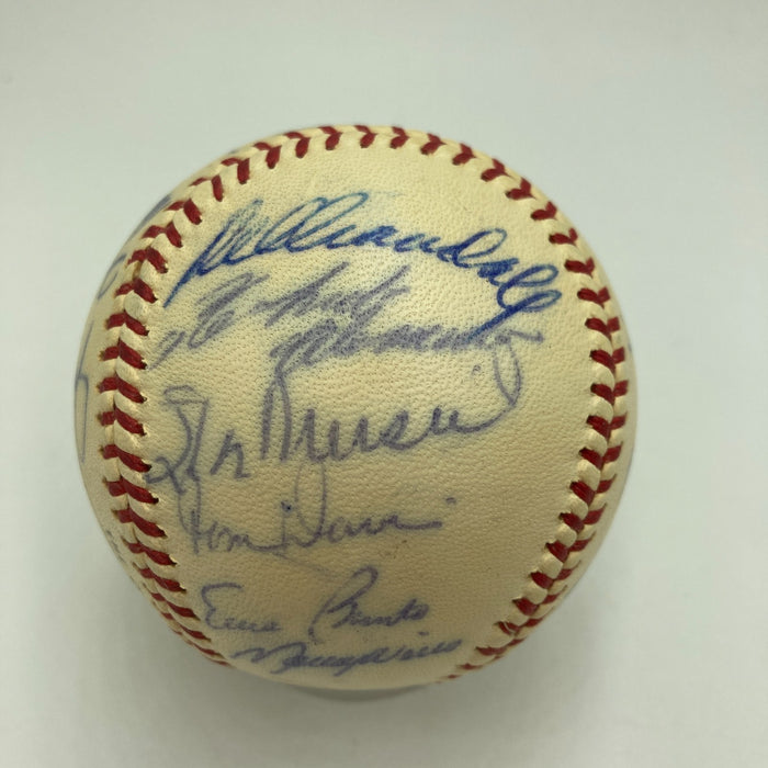 Roberto Clemente 1962 All Star Game Team Signed National League Baseball JSA COA