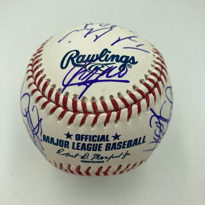 Aaron Judge Rookie 2016 New York Yankees Team Signed MLB Baseball JSA COA