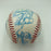 1986 New York Mets World Series Champs Team Signed Baseball JSA COA