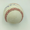 Nice Whitey Ford Signed Official American League Baseball JSA Sticker