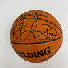 1983-1984 Boston Celtics NBA Champs Team Signed Official NBA Game Basketball JSA