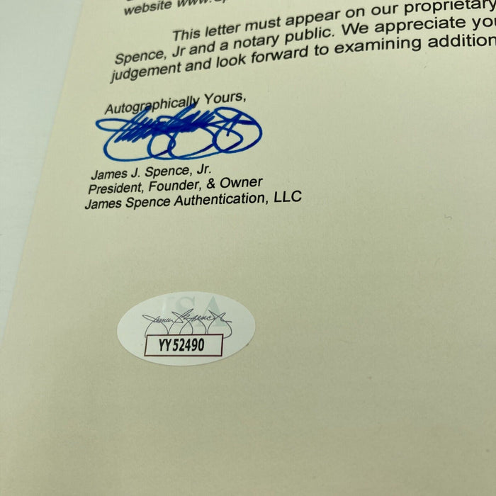 The Finest Casey Stengel Single Signed American League Baseball JSA COA