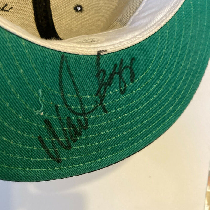 Wade Boggs Signed Vintage Boston Red Sox Hat JSA COA