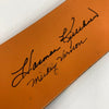 Harmon Killebrew & Mickey Vernon Signed Griffith Stadium Original Seatback JSA