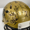 Tom Brady Peyton Manning Joe Montana NFL Hall Of Fame Signed Helmet 36 Sigs JSA