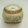 Charlie Gassaway  "Sheriff" Signed  1950's American League Harridge Baseball JSA