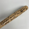 St. Louis Cardinals HOF Legends Multi Signed Bat 33 Sigs Stan Musial JSA COA
