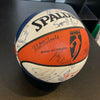 2005 WNBA All Star Game Multi Signed Official Basketball With Catchings & Swoops