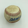 Austin Meadows Pre Rookie Signed Game Used Minor League Baseball With JSA