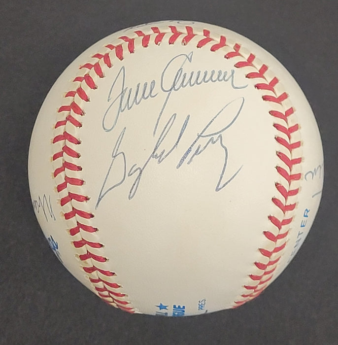 300 Win Club Signed Baseball Nolan Ryan Tom Seaver 7 Sigs Beckett COA