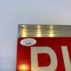 Dick Allen Twice Signed 6x30 Street Sign Richie Allen Drive JSA COA