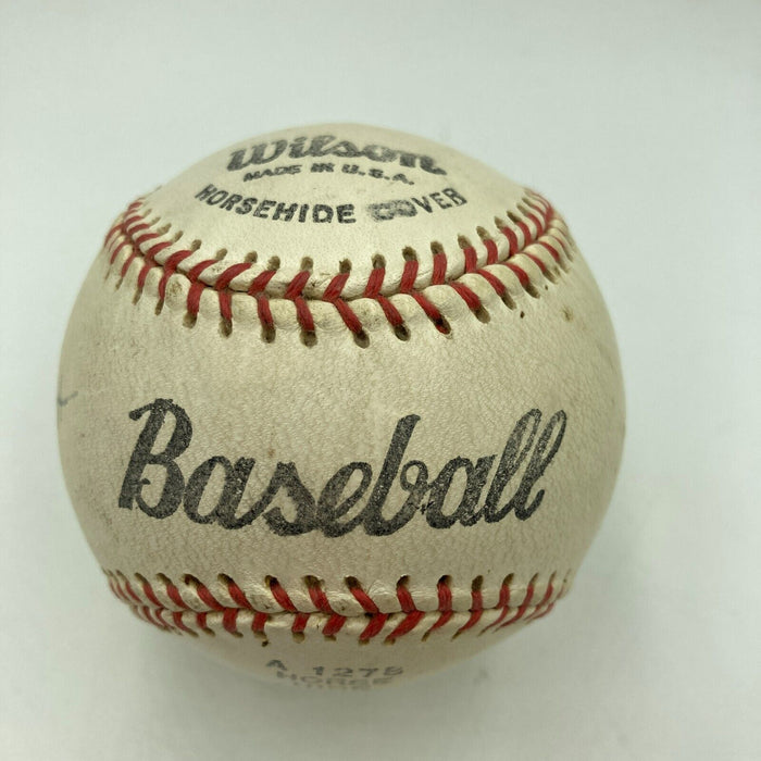 Freddy Parent Single Signed Baseball 1903 Boston Red Sox PSA DNA COA RARE