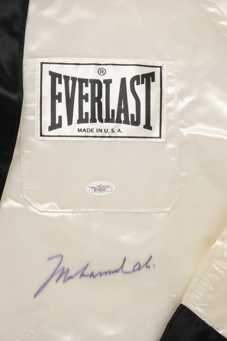 Muhammad Ali Signed Everlast Boxing Robe JSA COA