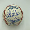 2003 New York Yankees Team Signed Baseball Derek Jeter Mariano Rivera JSA COA
