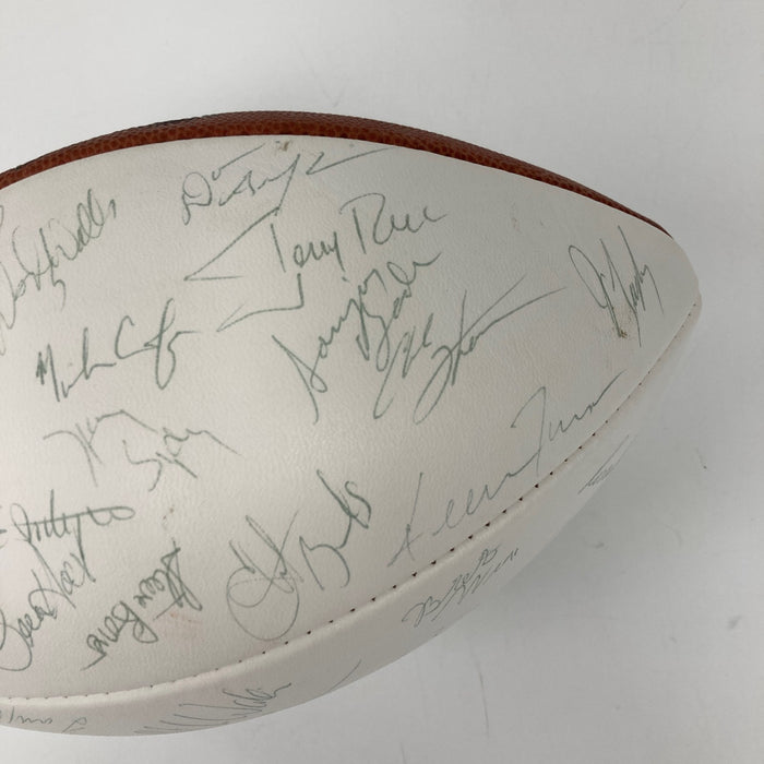 1989 Super Bowl XXIV Champs San Francisco 49ers Team-Signed Football 50 Sigs JSA